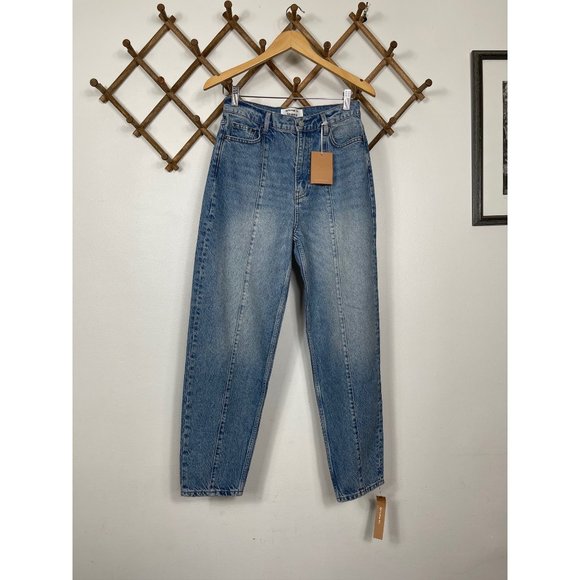 Reformation Kris Relaxed Curve Seamed 